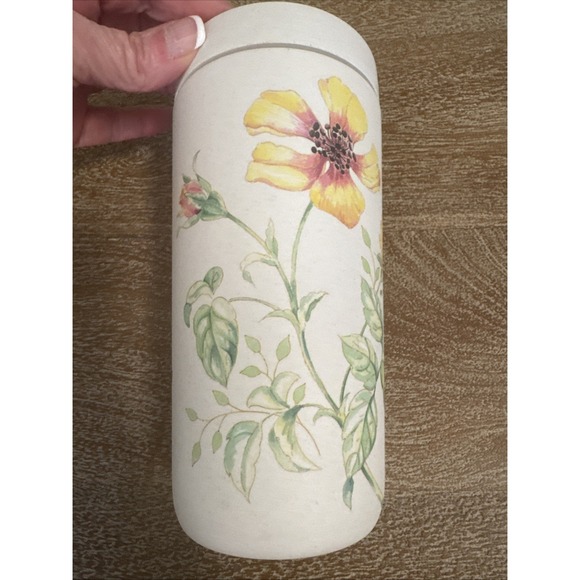 Lenox Butterfly Meadow Ceramic Travel Tumbler Mug w/Ceramic Lid EUC - Picture 3 of 5
